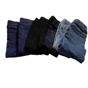 Lot 7 pair jeggings 2T